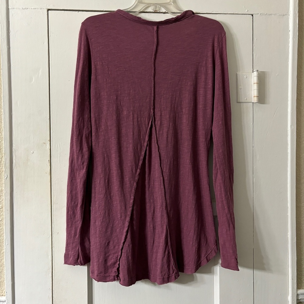 Free People Embroiled Sleeve Henley - Picture 5 of 16